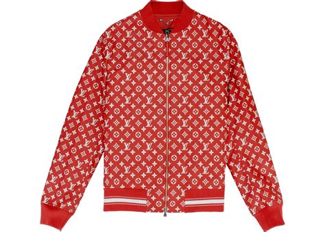 louis vuitton baseball jacket geel|supreme x Louis Vuitton jacket.